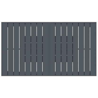 Mesa De Patio Antracita 180 X 80 X 74 Cm