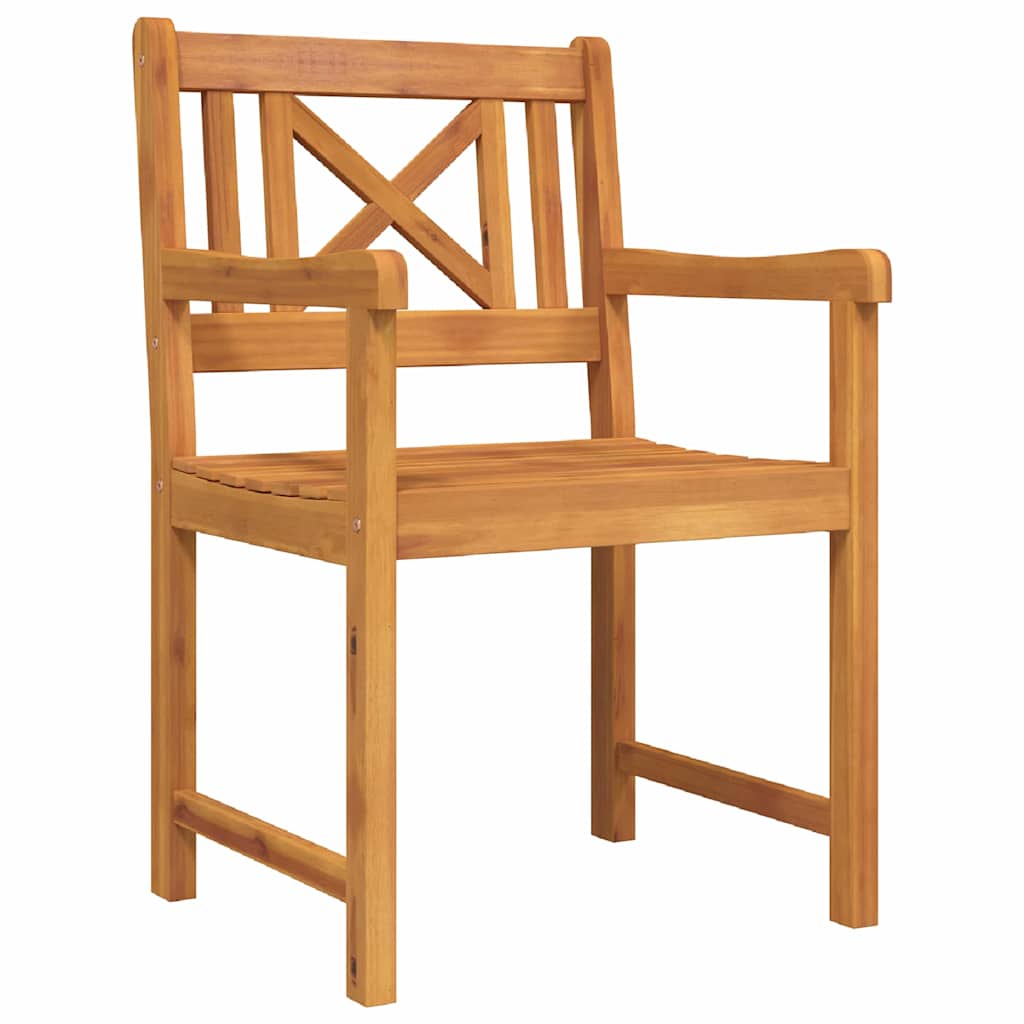 Conjunto De Comedor De Jardín 5 Pcs Marrón