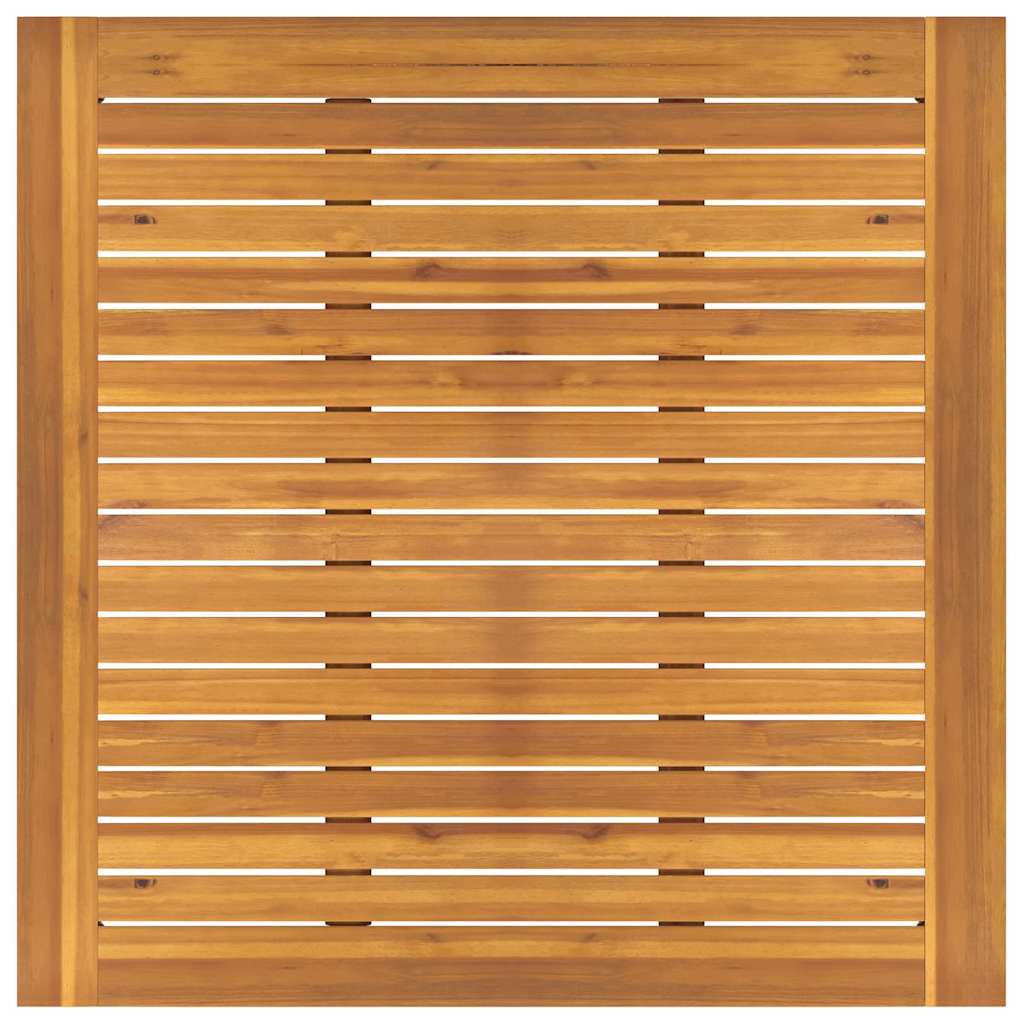 Conjunto De Comedor De Jardín 5 Pcs Marrón