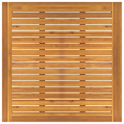 Conjunto De Comedor De Jardín 5 Pcs Marrón