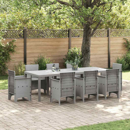 Mesa De Jardín 250 X 100 X 73 Cm Ratán Sintético