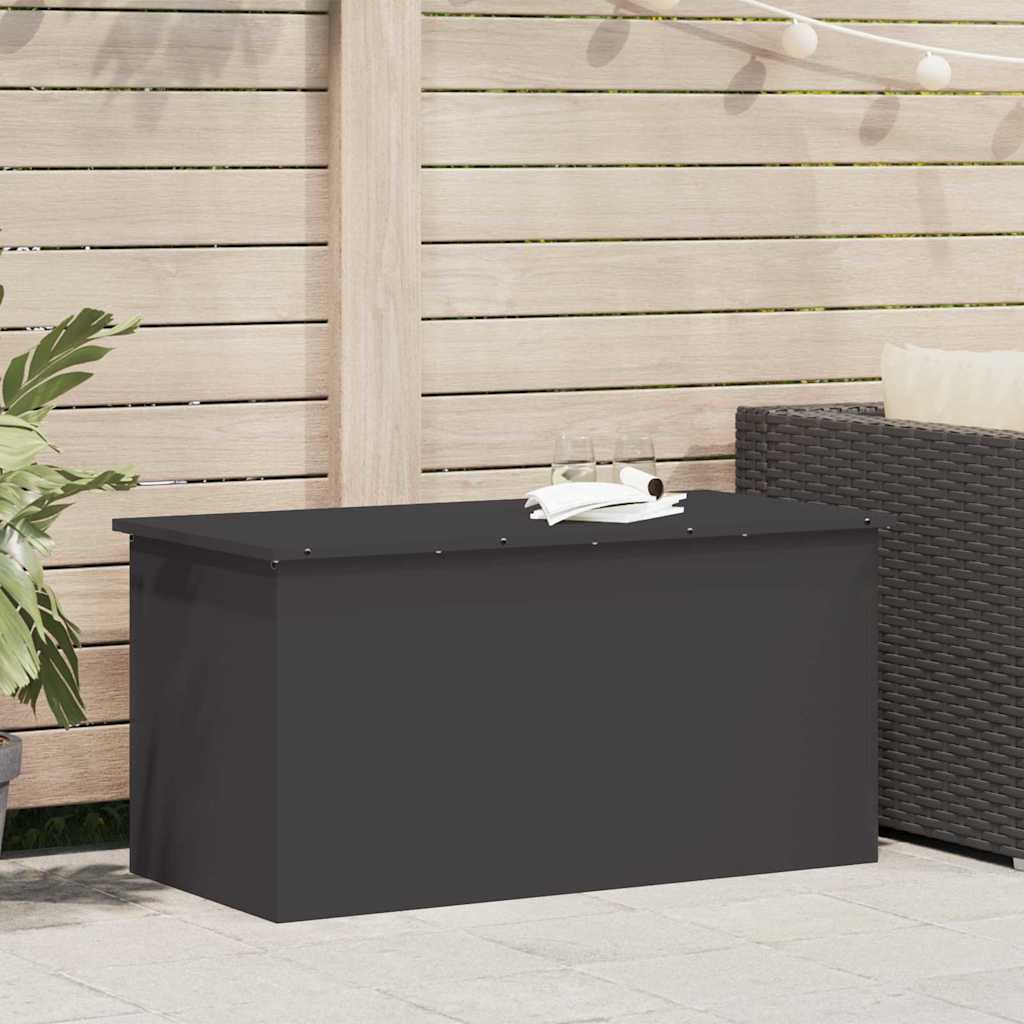 Caja De Almacenamiento Exterior Plateado