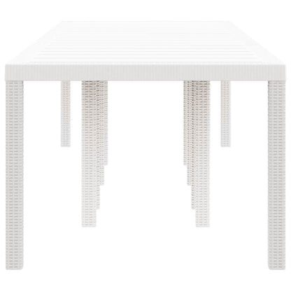 Mesa De Jardín 300 X 100 X 73 Cm Ratán Sintético