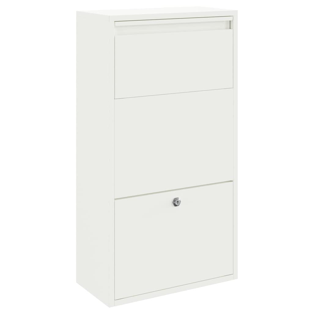 Caja De Entrega De Paquetes Con Puerta 44 X 22 X 82 Cm Acero