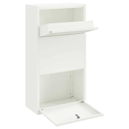 Caja De Entrega De Paquetes Con Puerta 44 X 22 X 82 Cm Acero