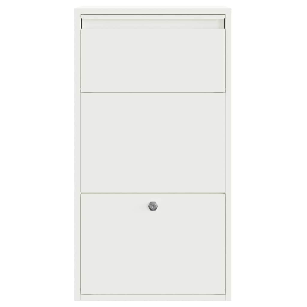 Caja De Entrega De Paquetes Con Puerta 44 X 22 X 82 Cm Acero