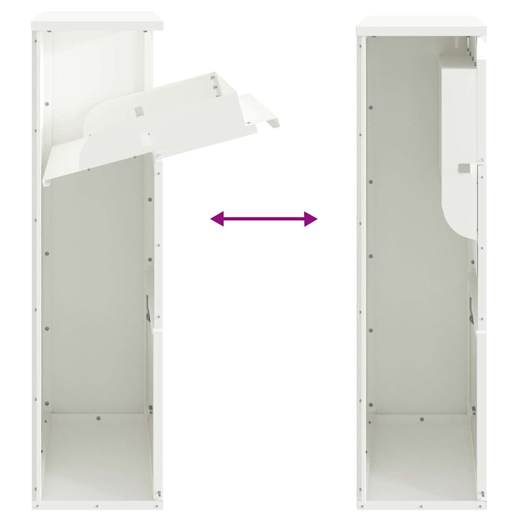 Caja De Entrega De Paquetes Con Puerta 44 X 22 X 82 Cm Acero