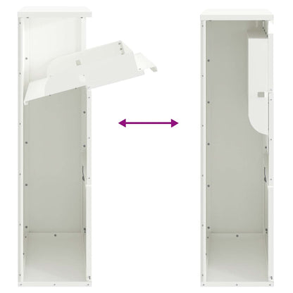 Caja De Entrega De Paquetes Con Puerta 44 X 22 X 82 Cm Acero