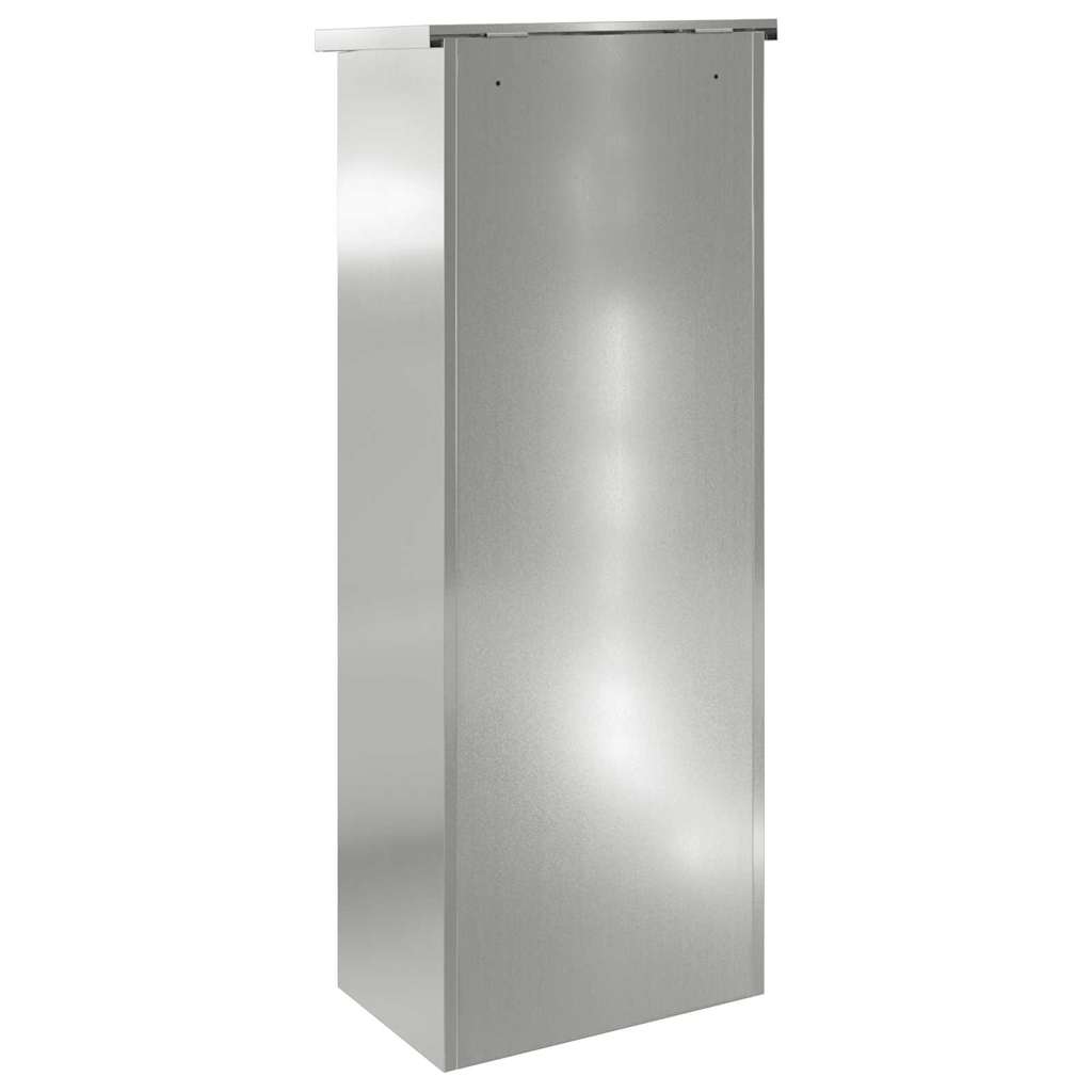 Caja De Entrega De Paquetes Negro 44,5 X 29 X 110,5 Cm
