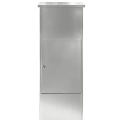 Caja De Entrega De Paquetes Negro 44,5 X 29 X 110,5 Cm