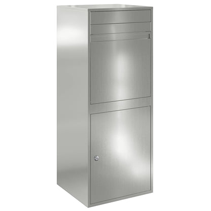 Caja De Entrega De Paquetes Plateado 41 X 38 X 103 Cm