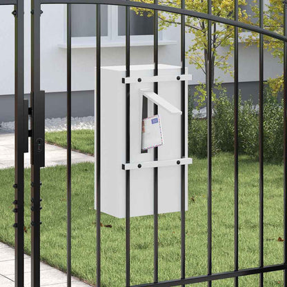 Buzón Con Almacenamiento Con Puerta 30 X 20 X 55 Cm Acero