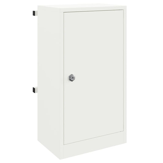 Buzón Con Almacenamiento Con Puerta 30 X 20 X 55 Cm Acero