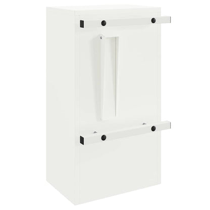 Buzón Con Almacenamiento Con Puerta 30 X 20 X 55 Cm Acero