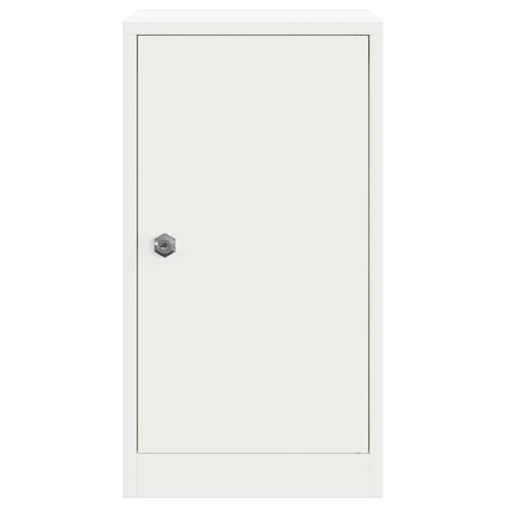 Buzón Con Almacenamiento Con Puerta 30 X 20 X 55 Cm Acero
