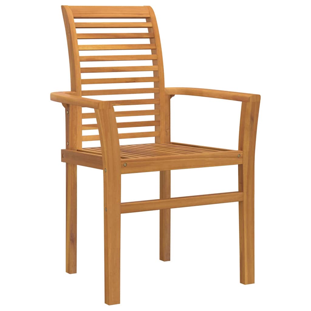 Conjunto De Comedor De Jardín 7 Pcs Marrón