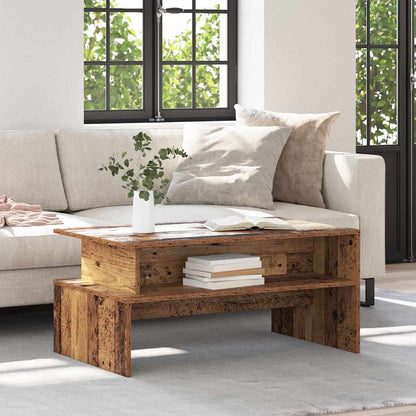 Mesa De Centro Madera De Ingeniería 90X55X42,5 Cm