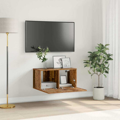 Conjunto De Mueble De Tv Marrón 60 X 30 X 30 Cm