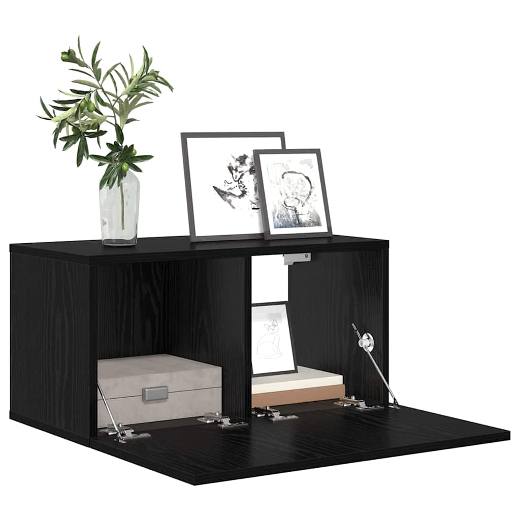 Conjunto De Mueble De Tv 3 Pcs Negro 60 X 30 X 30 Cm