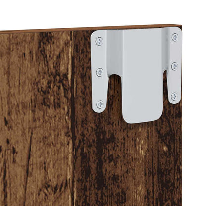 Conjunto De Mueble De Tv Madera Envejecida 120 X 23,5 X 90 Cm