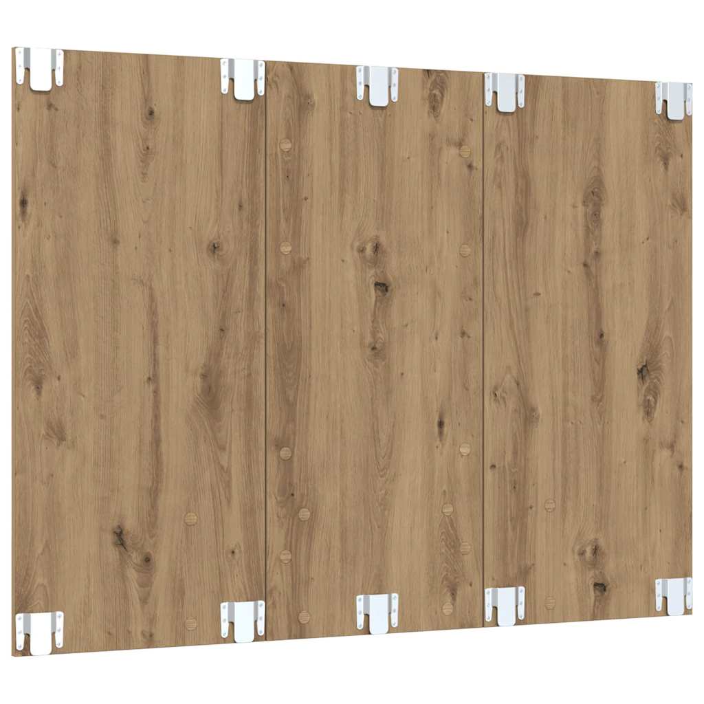 Conjunto De Mueble De Tv Roble Artesanal 120 X 23,5 X 90 Cm