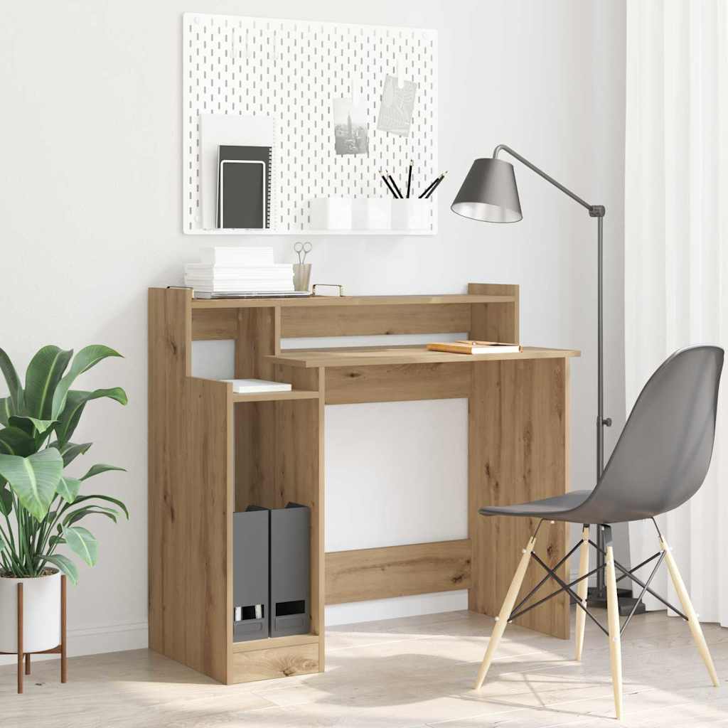 Escritorio Madera De Ingeniería 97 X 45 X 90 Cm