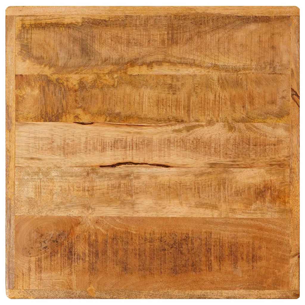 Mesa De Bistró Madera De Mango Maciza Marrón