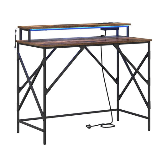 Escritorio Con Estante 100 X 50 X 86,5 Cm