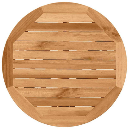 Conjunto De Comedor De Jardín 5 Pcs Natural