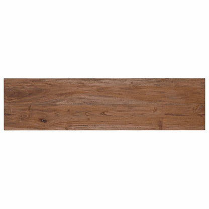 Banco Natural Madera Maciza De Caoba