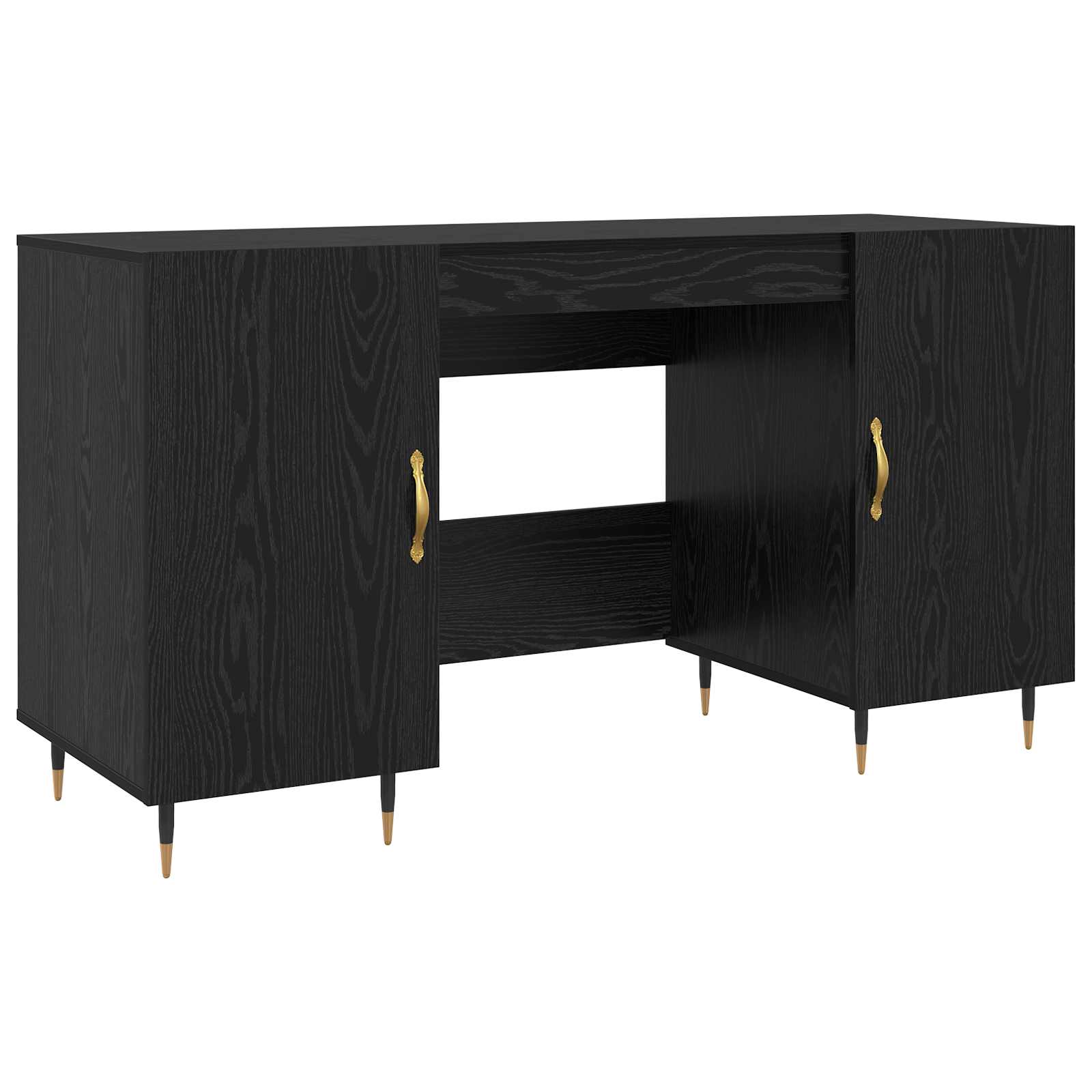 Escritorio 140 X 50 X 75 Cm Madera Contrachapada