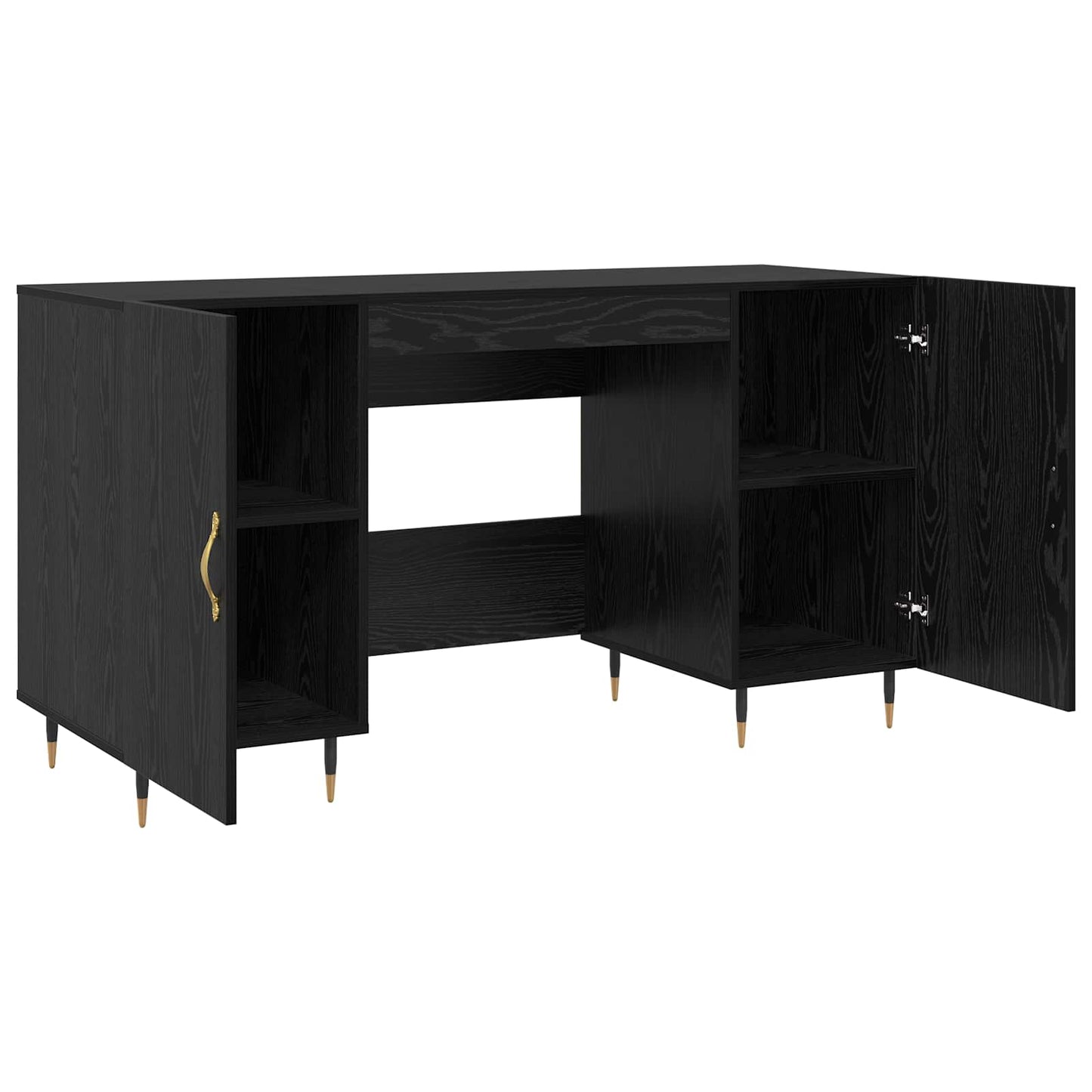 Escritorio 140 X 50 X 75 Cm Madera Contrachapada