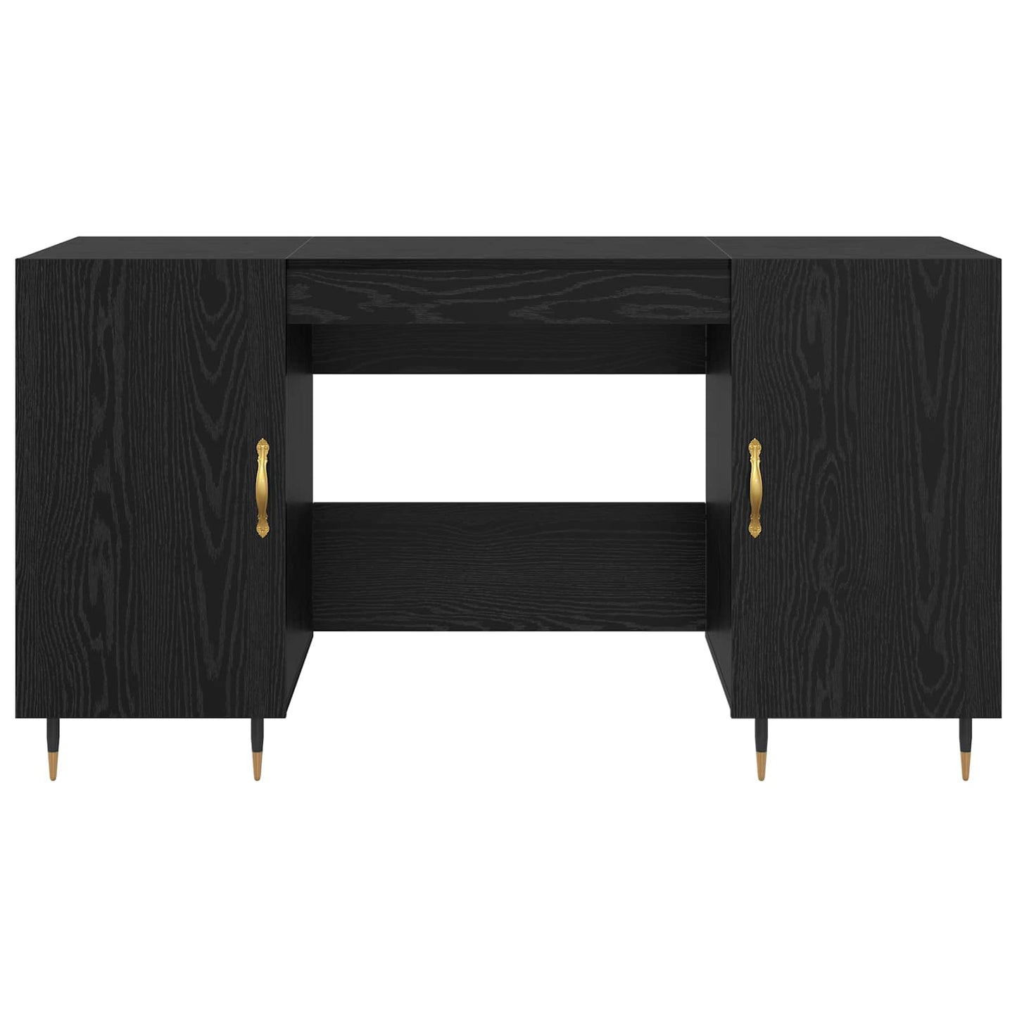 Escritorio 140 X 50 X 75 Cm Madera Contrachapada
