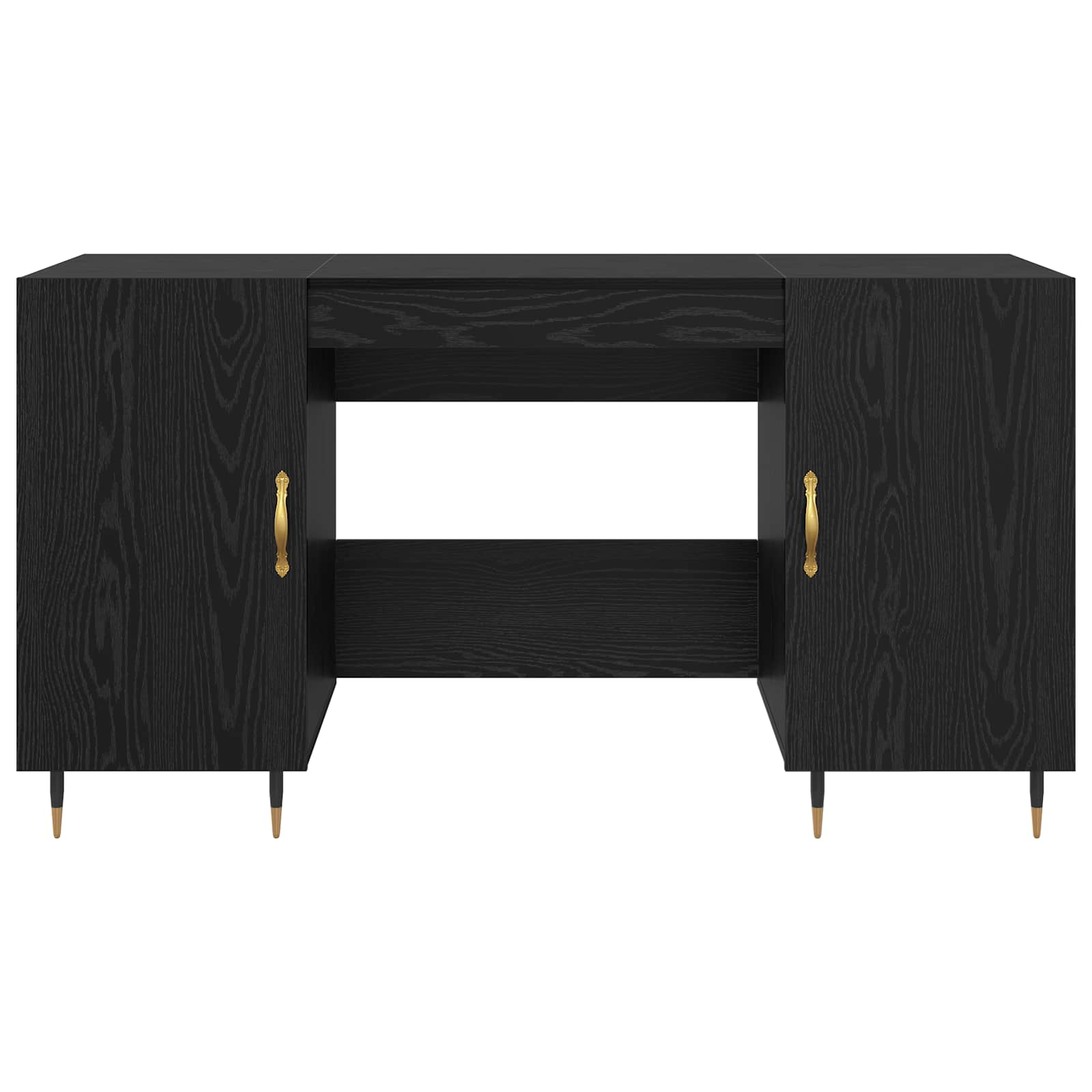 Escritorio 140 X 50 X 75 Cm Madera Contrachapada
