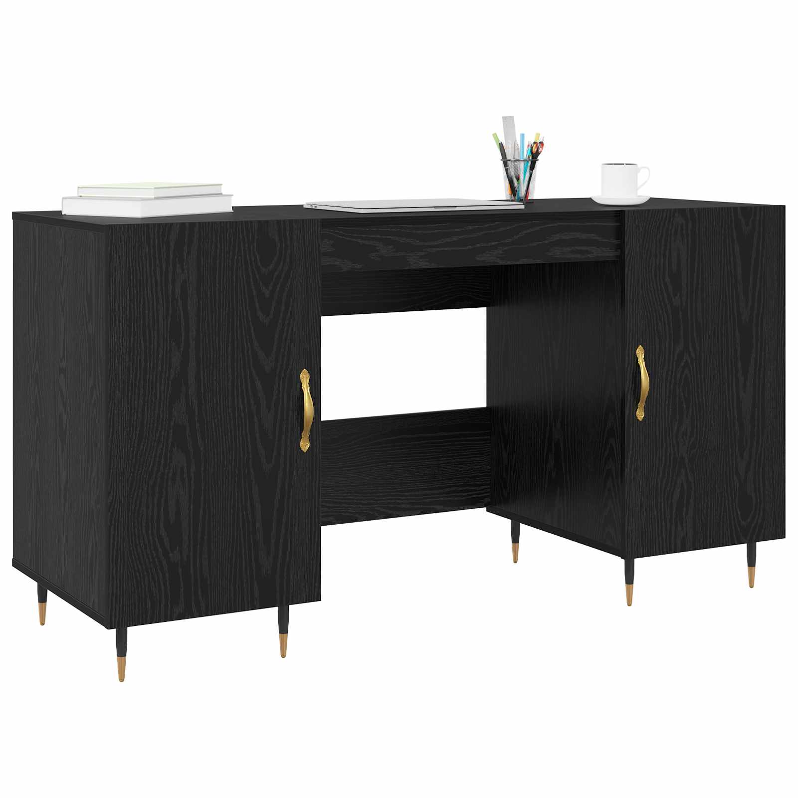 Escritorio 140 X 50 X 75 Cm Madera Contrachapada