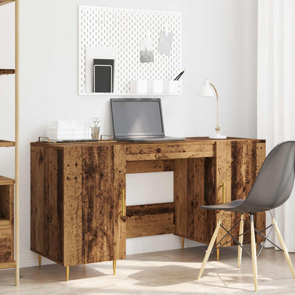 Escritorio 140 X 50 X 75 Cm Madera Contrachapada