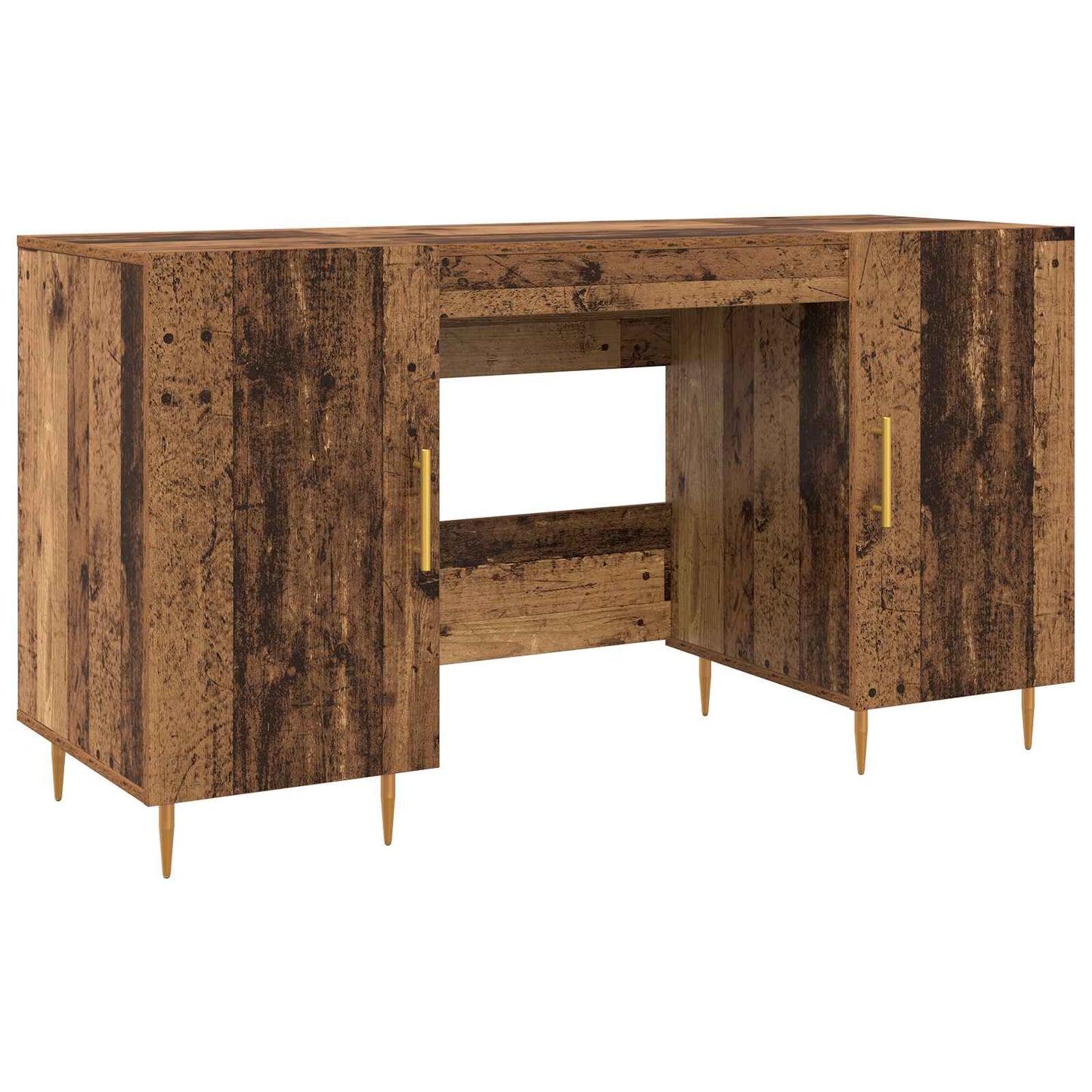 Escritorio 140 X 50 X 75 Cm Madera Contrachapada