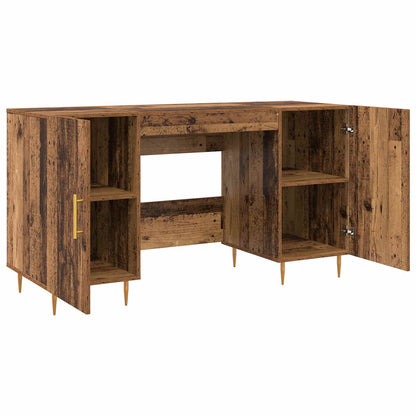 Escritorio 140 X 50 X 75 Cm Madera Contrachapada