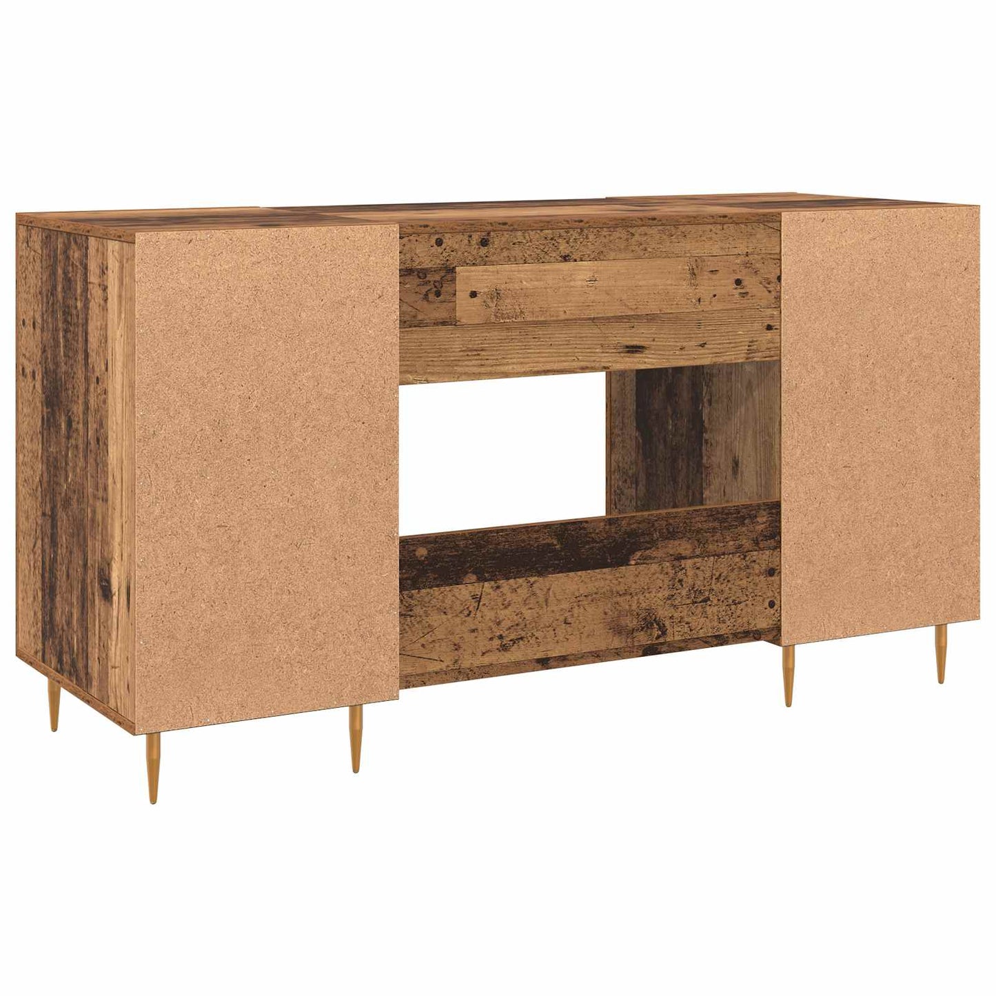 Escritorio 140 X 50 X 75 Cm Madera Contrachapada