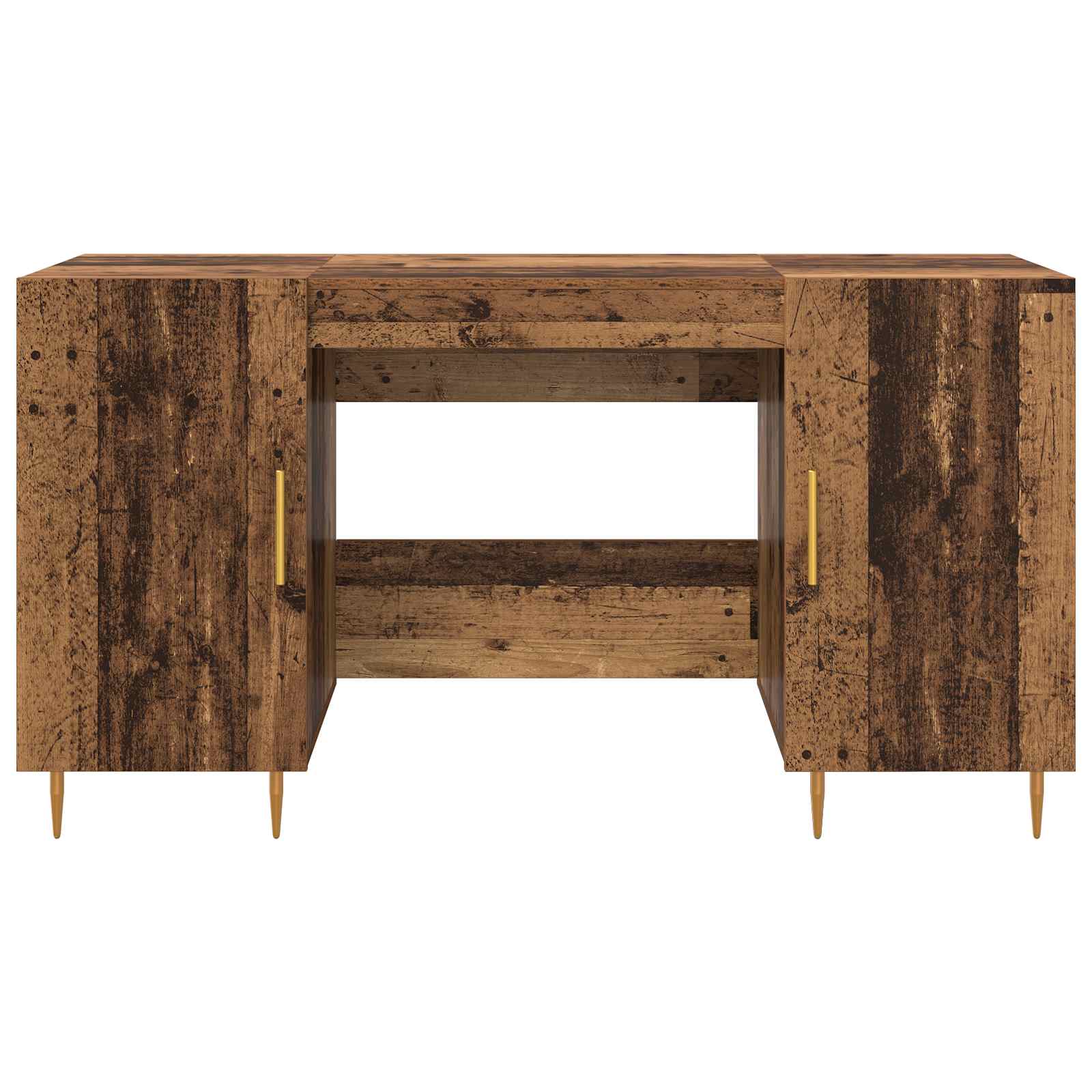 Escritorio 140 X 50 X 75 Cm Madera Contrachapada