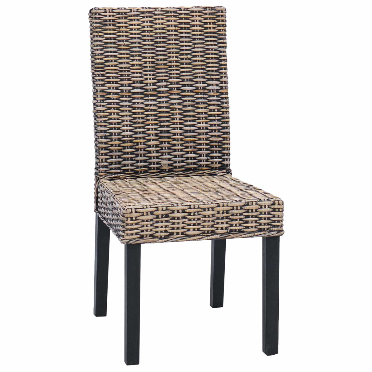 Silla De Comedor Gendt 2 Uds. Lavado Negro 45 X 54 X 93 Cm