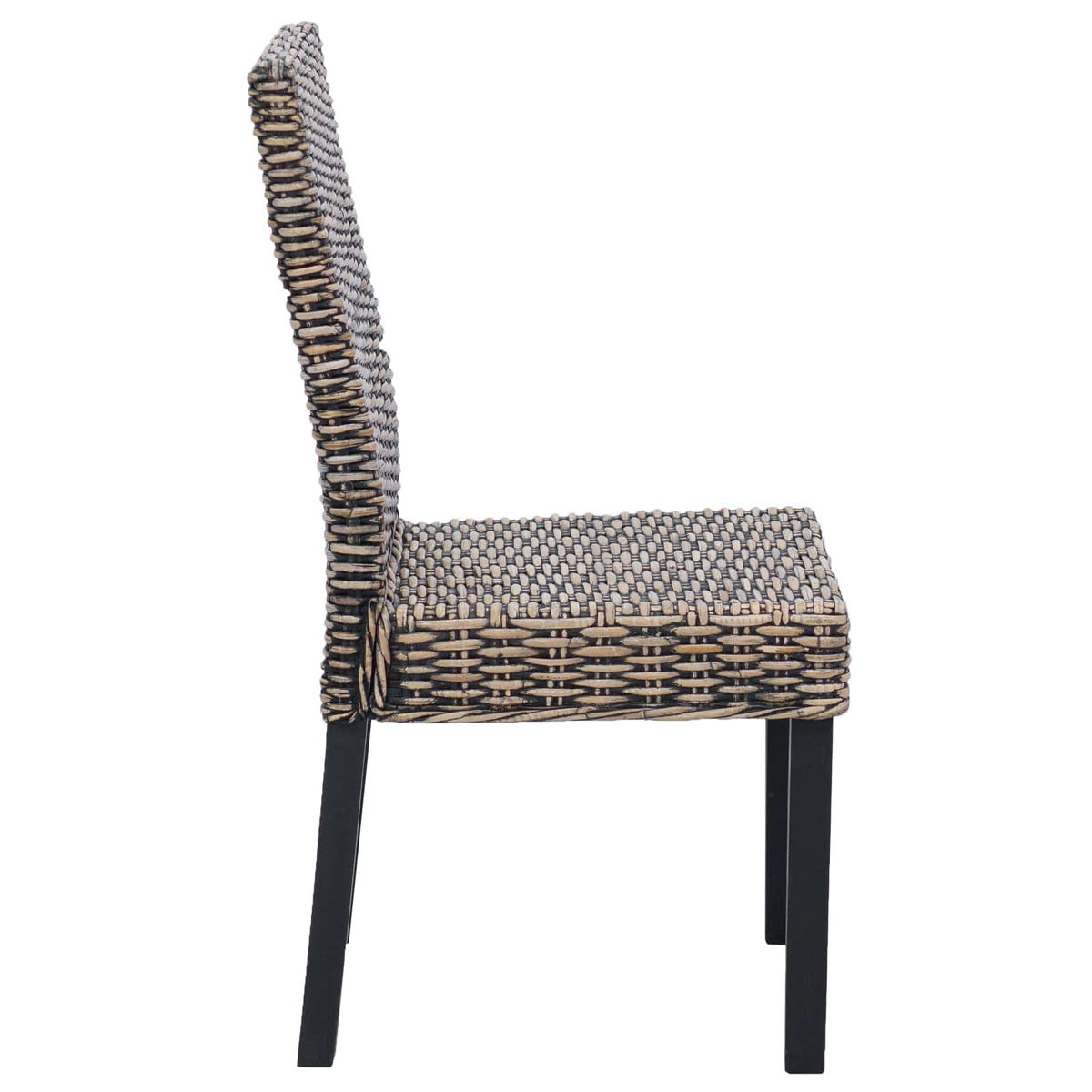 Silla De Comedor Gendt 2 Uds. Lavado Negro 45 X 54 X 93 Cm