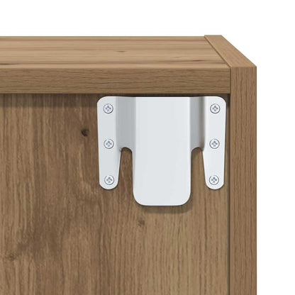 Conjunto De Mueble De Tv 3 Pcs Roble Artesanal
