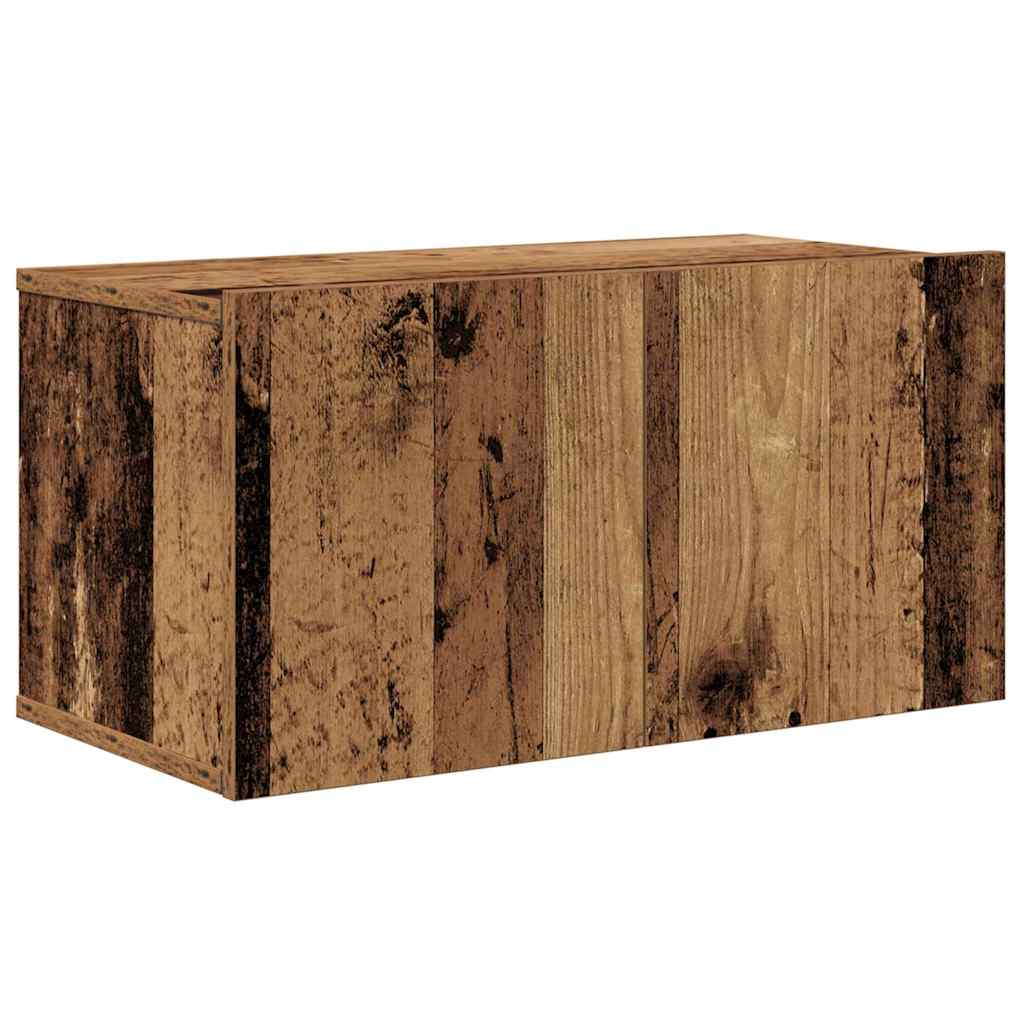 Conjunto De Mueble De Tv Montaje En La Pared 6 Pcs