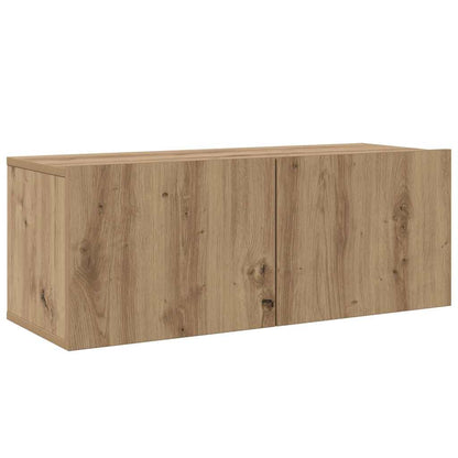 Conjunto De Mueble De Tv 6 Pcs Roble Artesanal