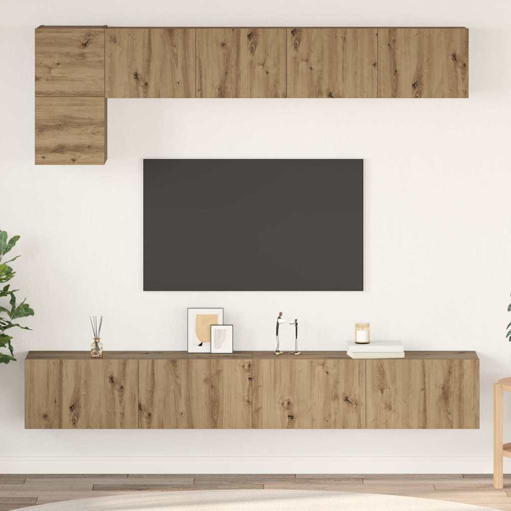 Conjunto De Mueble De Tv 5 Pcs