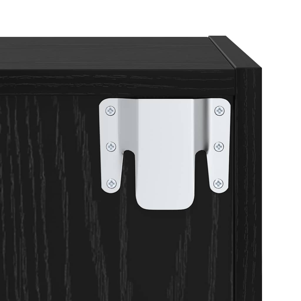 Conjunto De Mueble De Tv 4 Pcs Madera De Ingeniería