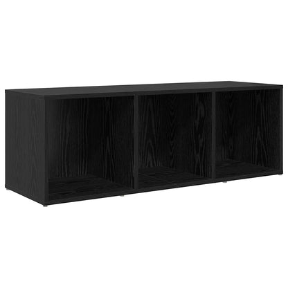 Conjunto De Mueble De Tv 3 Pcs Negro Madera Contrachapada