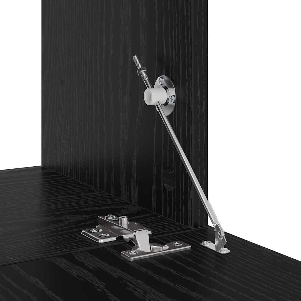 Conjunto De Mueble De Tv 8 Pcs Madera Contrachapada