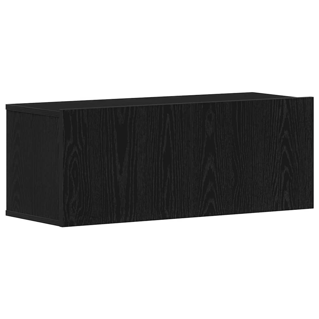 Conjunto De Mueble De Tv 4 Pcs Madera De Ingeniería
